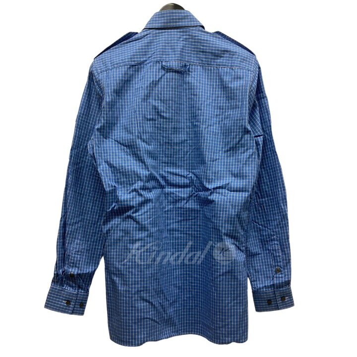 楽天市場】【中古】XANDER ZHOU エポレット付きギンガムチェックシャツ 