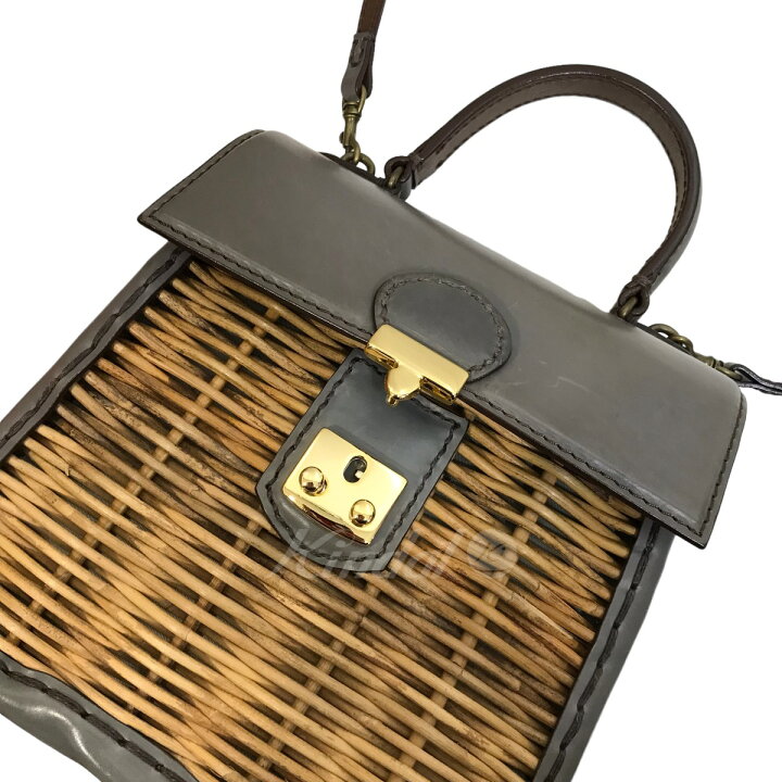 楽天市場】【中古】EBAGOSかっちりバッグミニ／カーフケリー ベージュ 