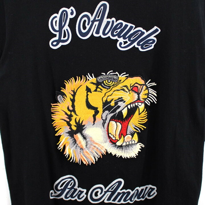 楽天市場】【中古】GUCCI17SS ミケーレ期 タイガーエンブロイダリーT 