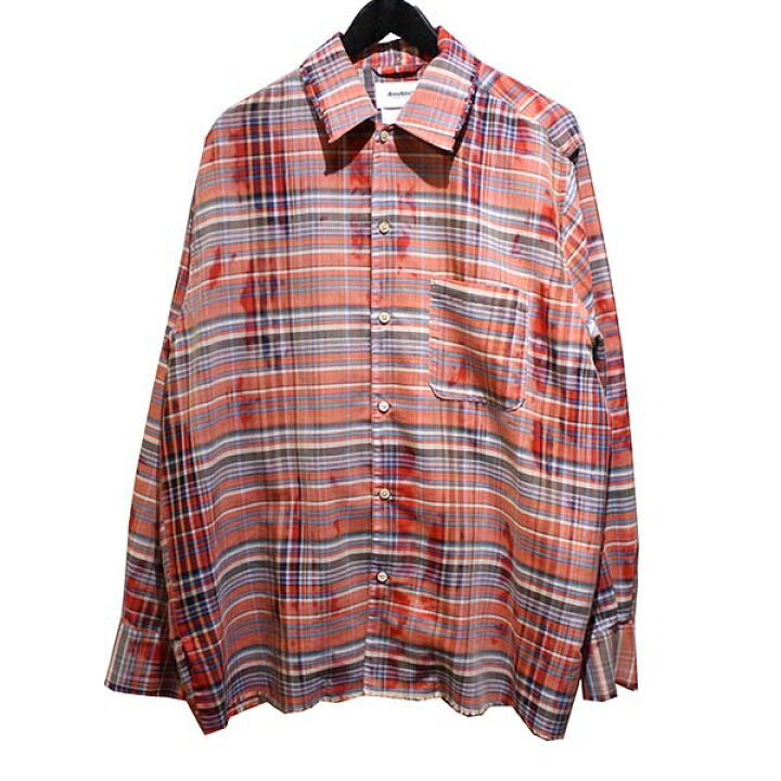 楽天市場】【中古】doublet 22SS BLEACHED GAUZE SHIRT ブリーチガーゼ  