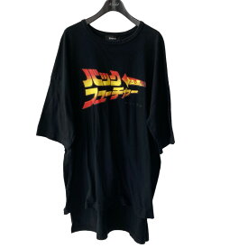 【中古】zucca　×Back To The Future Tシャツ ブラック サイズ：M 【110623】（ズッカ）
