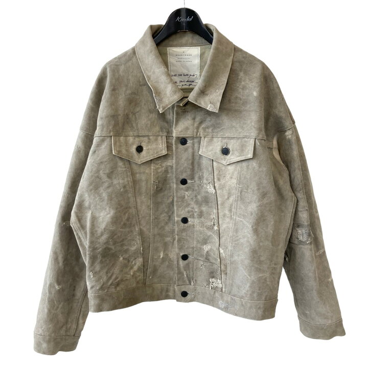 楽天市場】【中古】READYMADE Oversize Work Jacket RECD-CO-WH-00-00 