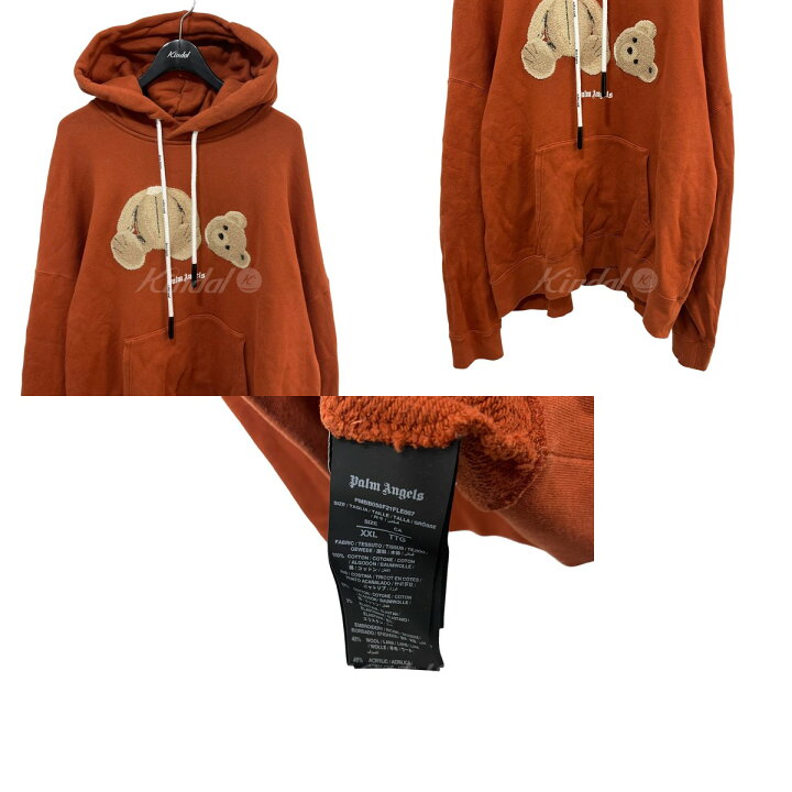 楽天市場】【中古】Palm Angels21AW「BEAR HOODIE」ベアフーディ プル  