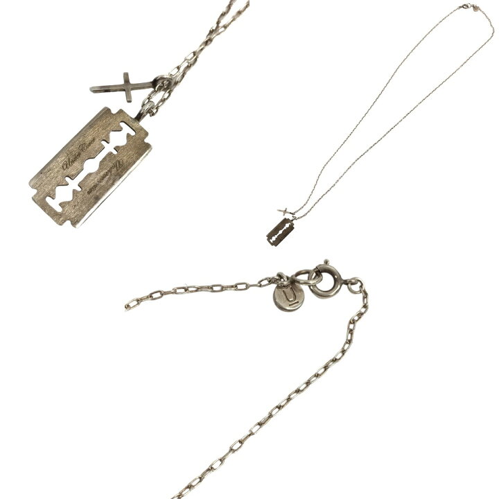 楽天市場】【中古】UNDERCOVER 22SS カミソリ＆クロスシルバー 
