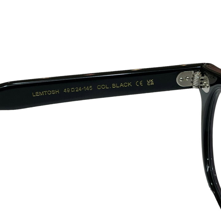 楽天市場】【中古】MOSCOT LEMTOSH レムトッシュ ブラック サイズ：49 