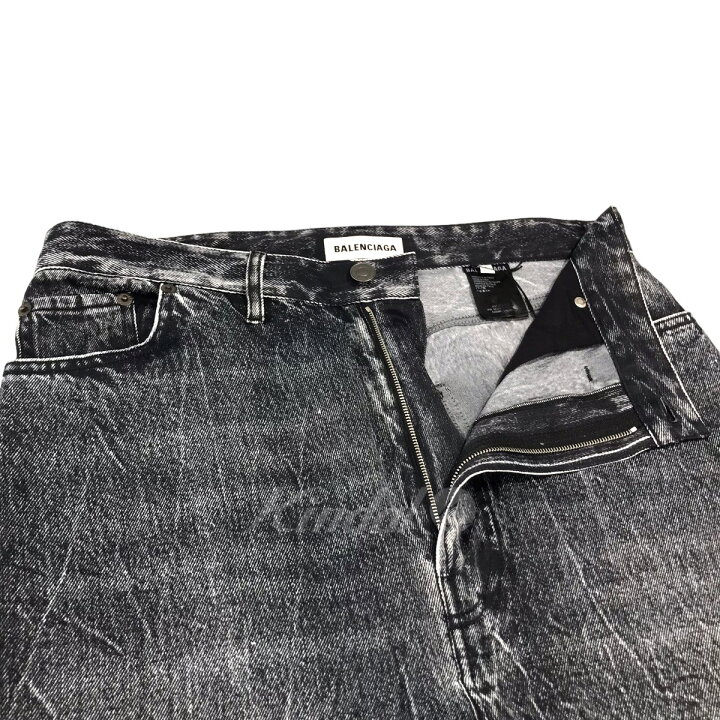 楽天市場】【中古】BALENCIAGA2020SS デニムプリントトロンプルイユ 