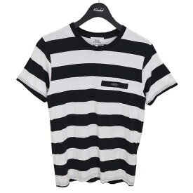 【中古】CRIMIE　ボーダーTシャツ ブラック×ホワイト サイズ：S 【130623】（クライミー）