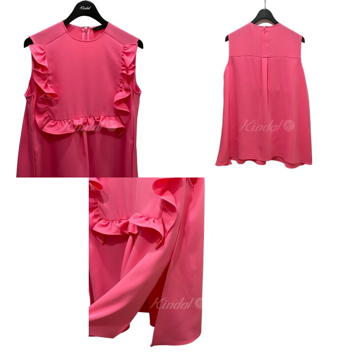 楽天市場】【中古】YOKO CHAN ノースリーブフリルトリムブラウス 