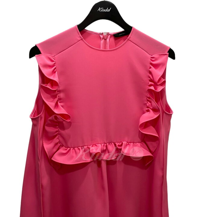 楽天市場】【中古】YOKO CHAN ノースリーブフリルトリムブラウス 