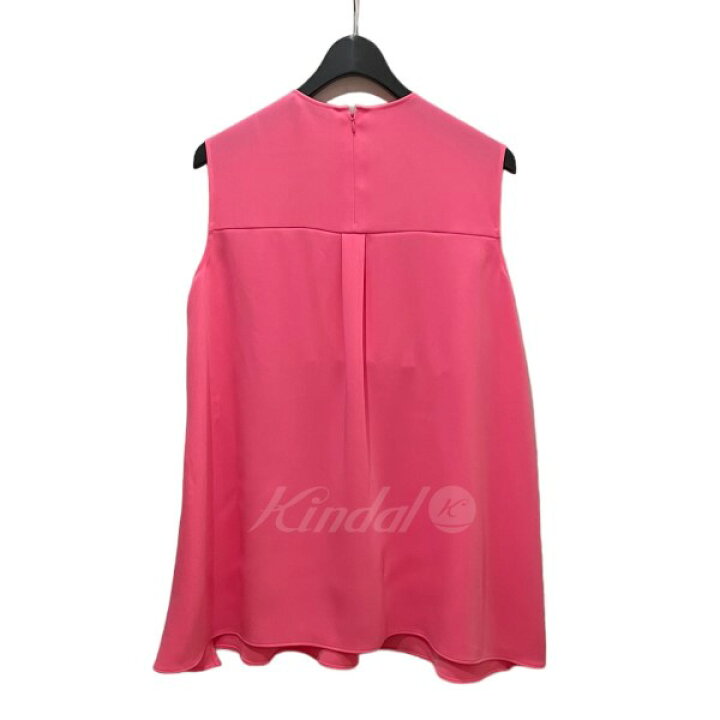 楽天市場】【中古】YOKO CHAN ノースリーブフリルトリムブラウス 