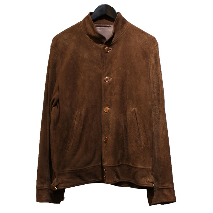 楽天市場】【中古】COMOLI21AW スウェードライダースジャケット レザー 