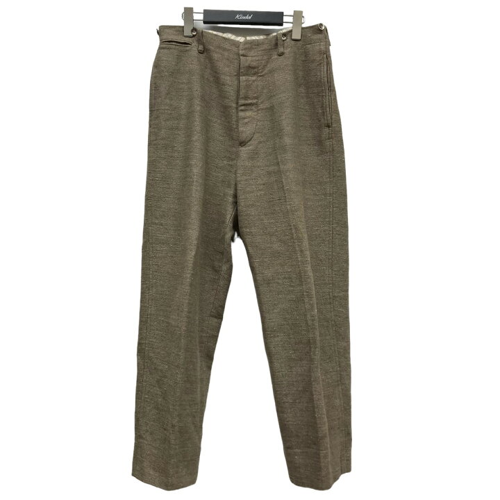 楽天市場】【中古】A．PRESSE「Dead Stock Linen Trousers」 23SAP-04 