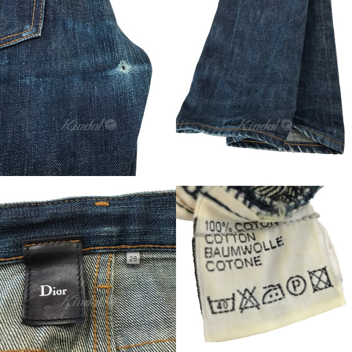 楽天市場】【中古】Dior Homme06SS リジットデニムパンツ 6EH1011565 