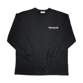 【中古】Gosha RubchinskiyRAVE L／S TEE ブラック サイズ：M【価格見直し】