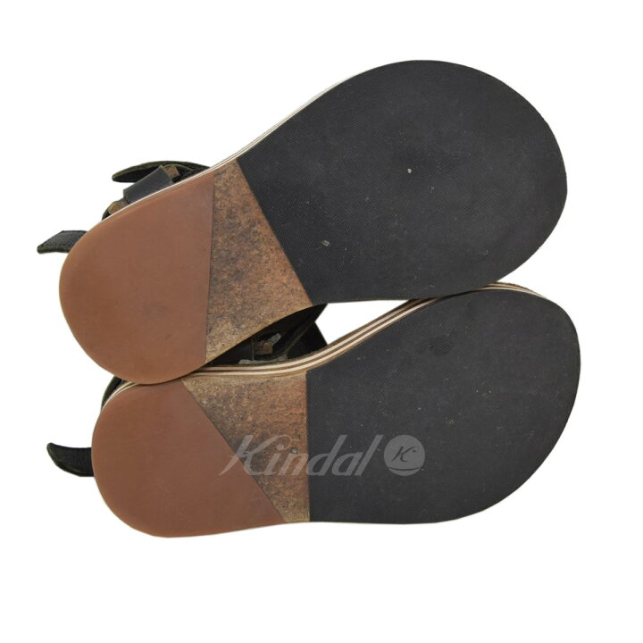 楽天市場】【中古】sacai × Hender Scheme レザー ストラップ サンダル 