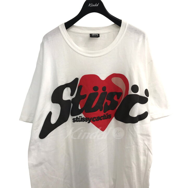 楽天市場】【中古】Stussy × CPFM ハートプリントTシャツ ホワイト  