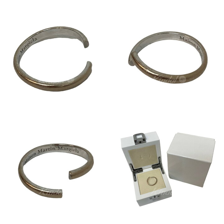 楽天市場】【中古】Maison MargielaSplit Alliance Ring 18K White 