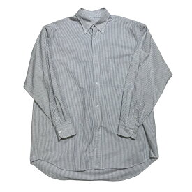【中古】COMOLI　2023SS オックス BDシャツ ボタンダウンシャツ グレー サイズ：2 【190623】（コモリ）