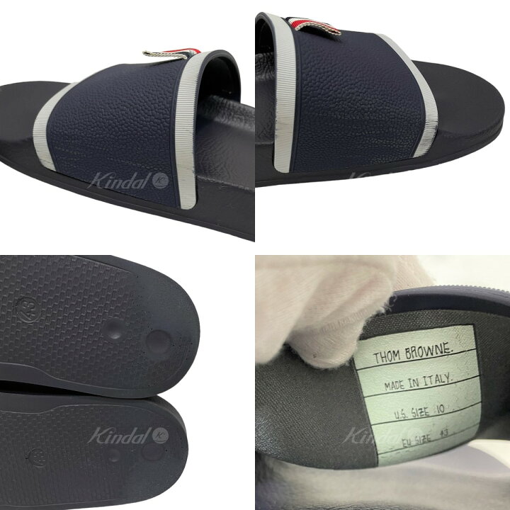 楽天市場】【中古】THOM BROWNE スライドサンダル シャワーサンダル 