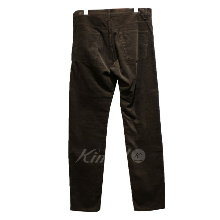 楽天市場】【中古】COMOLI21AW コーデュロイ 5Pパンツ ブラウン サイズ 
