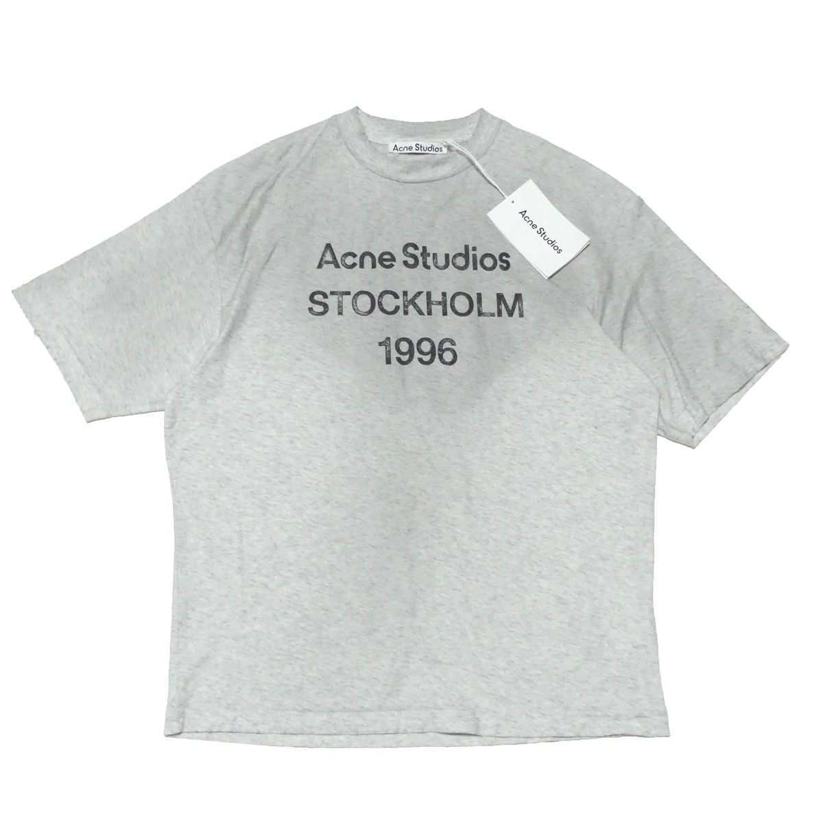 楽天市場】【中古】ACNE STUDIOS 23SS Logo t-shirt ダメージ加工