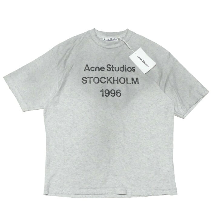 楽天市場】【中古】ACNE STUDIOS 23SS Logo t-shirt ダメージ加工 