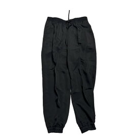 【中古】JIL SANDERTechnical Twisted Silk Trousers ブラック サイズ：34【価格見直し】