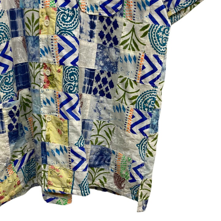 楽天市場】【中古】Engineered Garments23SS Camp Shirt Ethno Print 