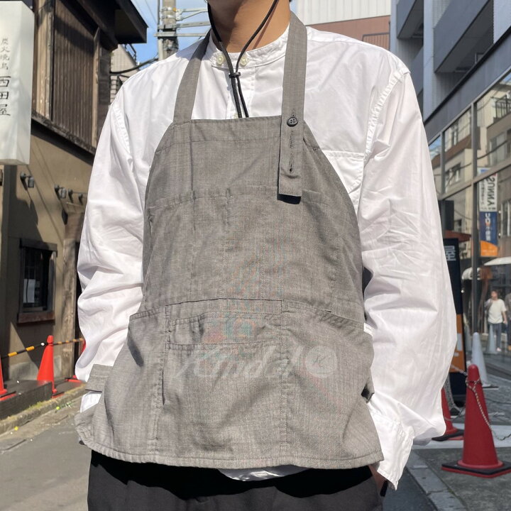 楽天市場】【中古】Engineered Garments 22SS Nail Apron Sharkskin  