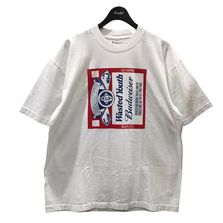 楽天市場】【中古】WASTED YOUTH × Budweiser プリントTシャツ 