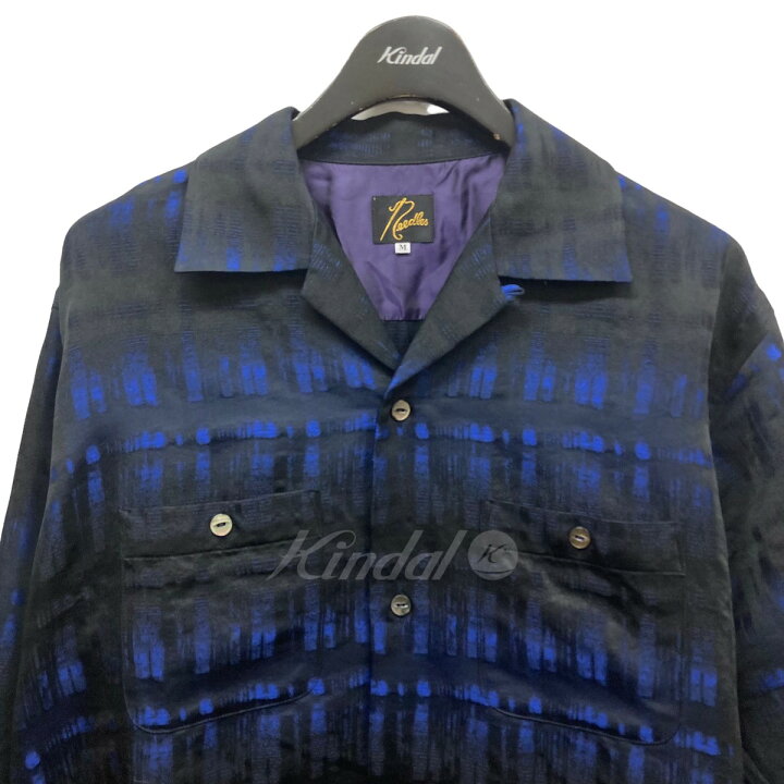 楽天市場】【中古】Needles ダメージ加工チェックシャツJ0110 ブルー 