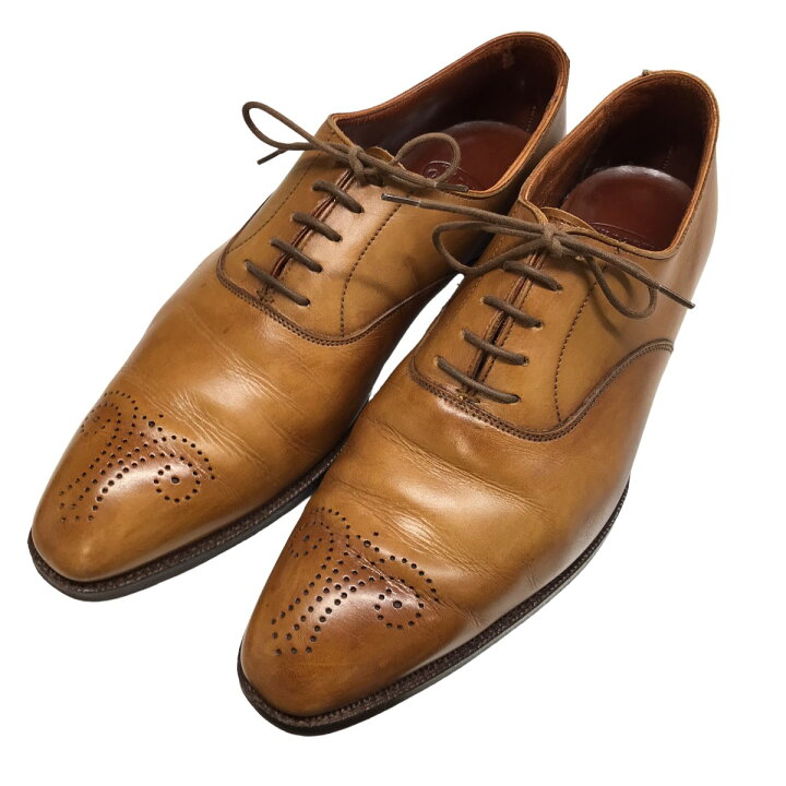 楽天市場】【中古】CROCKETT＆JONES「CONWAY」メダリオンレザー  