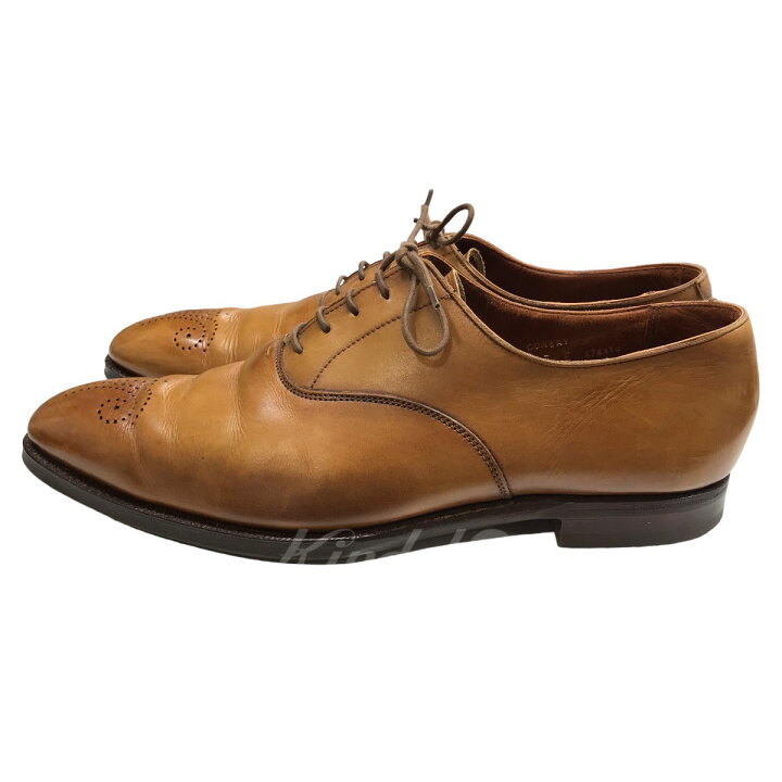 楽天市場】【中古】CROCKETT＆JONES「CONWAY」メダリオンレザー  