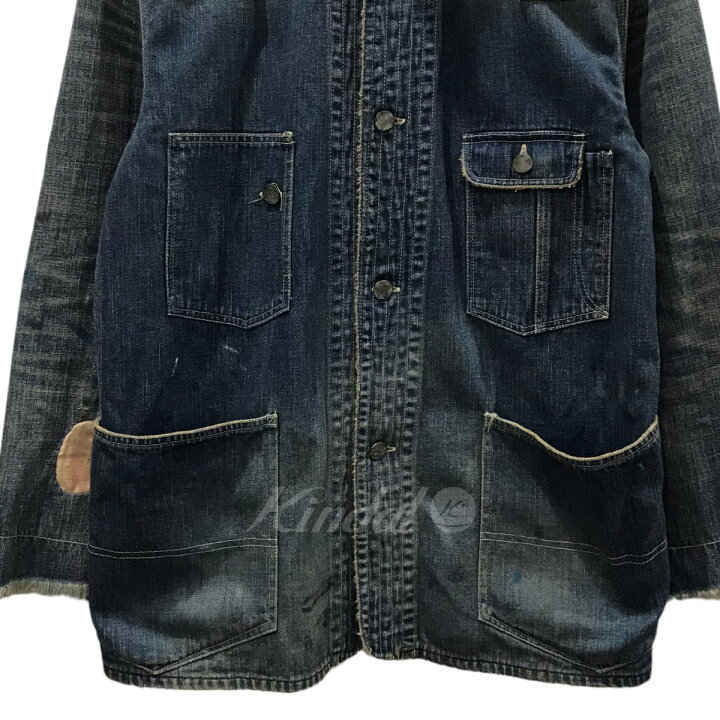 楽天市場】【中古】NADA．パッチワーク加工デニムジャケット  