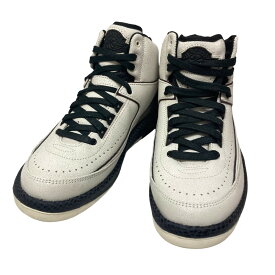 【中古】NIKE×A MA MANIERE｢AIR JORDAN 2 RETRO Airness｣ スニーカー セイル×ブラック×バーガンディ サイズ：24．5cm【価格見直し】