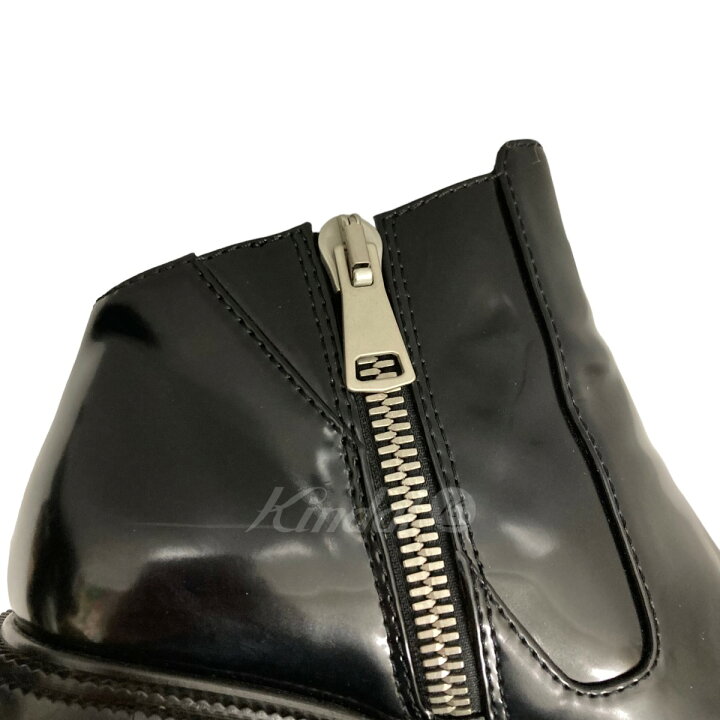 楽天市場】【中古】untitlabサイドジップブーツ ブラック サイズ：40 