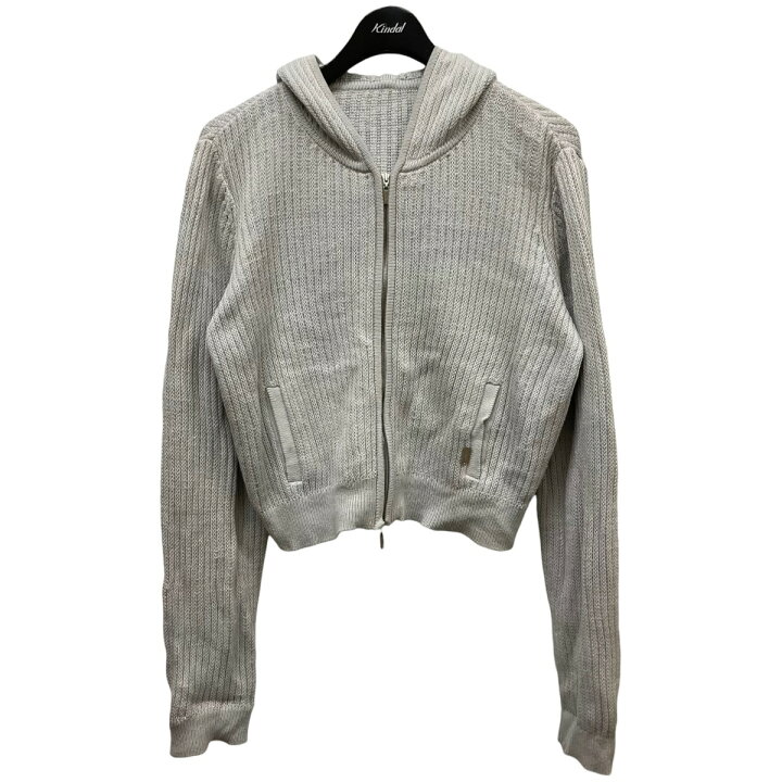 楽天市場】【中古】FOXEY｢Knit Parka Hoodie Fan｣ ダブルジップニット 