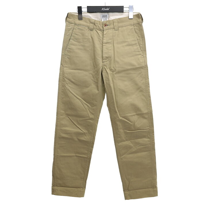 楽天市場】【中古】WASEW チノパン LP-19 KHAKI TROUSERS カーキ 