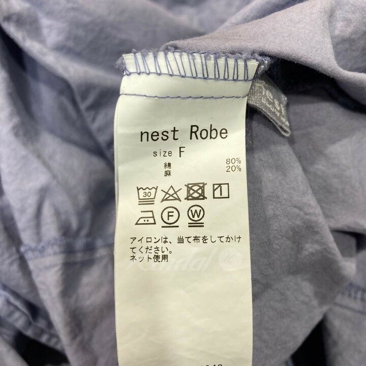 楽天市場】【中古】nest Robe22SS「スーピマコットンリネンドルマン 