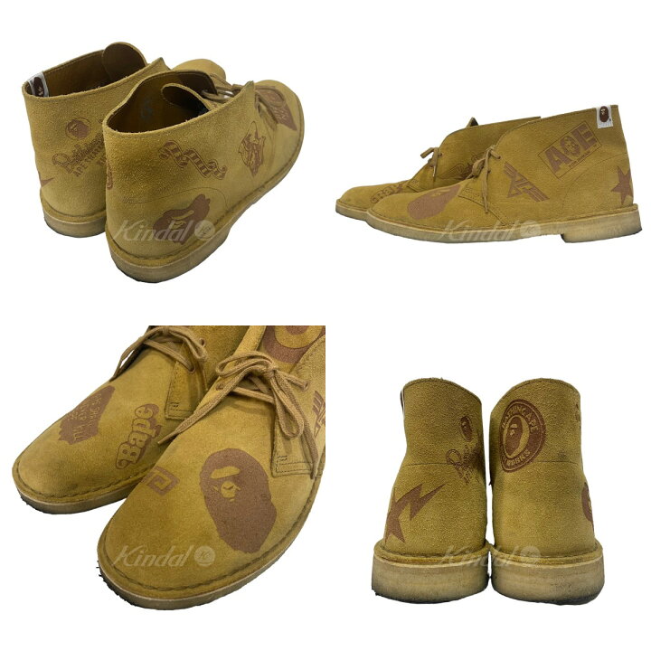 楽天市場】【中古】A BATHING APE×Clarks「Desert Boot」デザート  