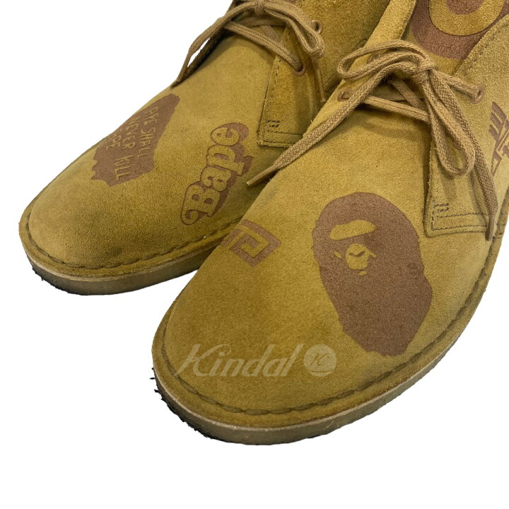 楽天市場】【中古】A BATHING APE×Clarks「Desert Boot」デザート  