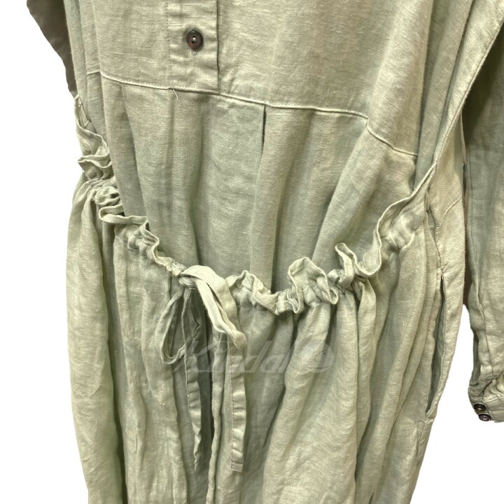 楽天市場】【中古】nest Robe20SS「リネン重ねギャザーワンピース  