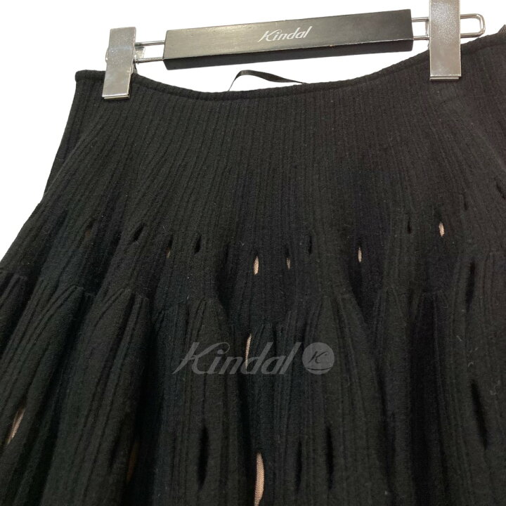 楽天市場】【中古】ALAIA ニットスカート ブラック サイズ：40 