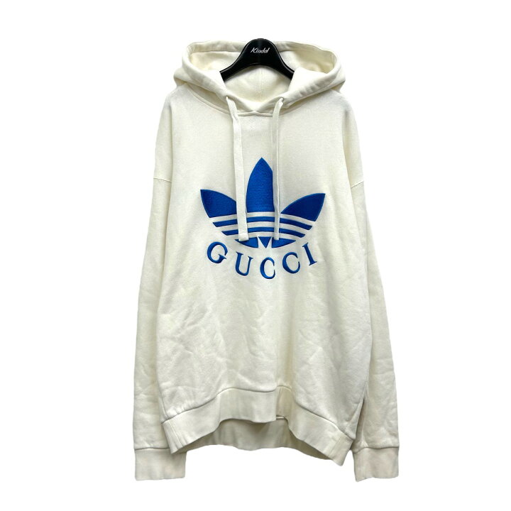 楽天市場】【中古】GUCCI × adidas2022SS プルオーバーパーカー 