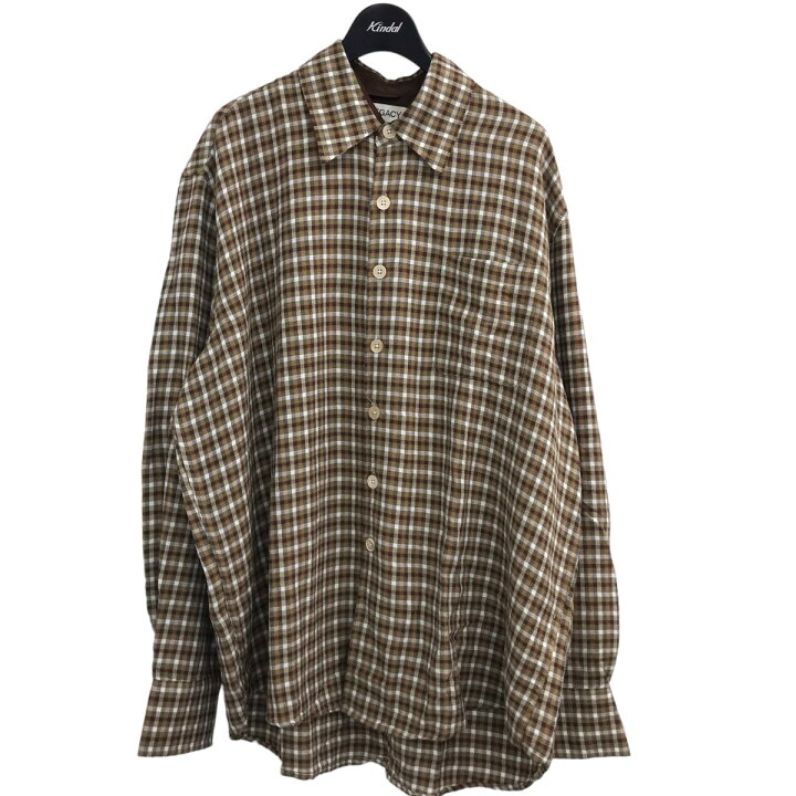 楽天市場】【中古】OUR LEGACY 2021AW 「ABOVE SHIRT」チェックシャツ 