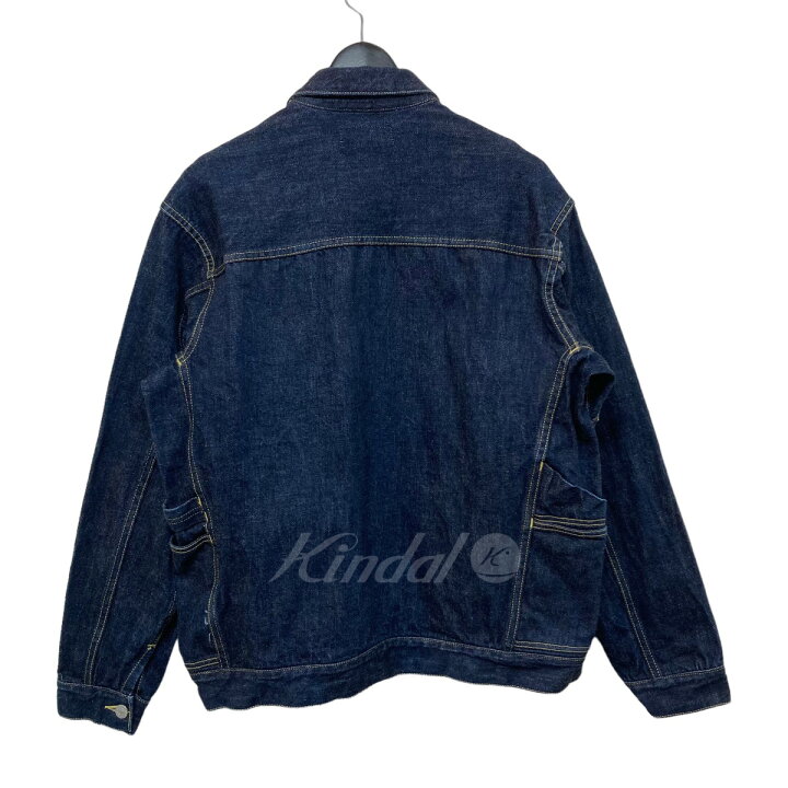 楽天市場】【中古】SASSAFRAS デニムジャケット インディゴ サイズ：L 