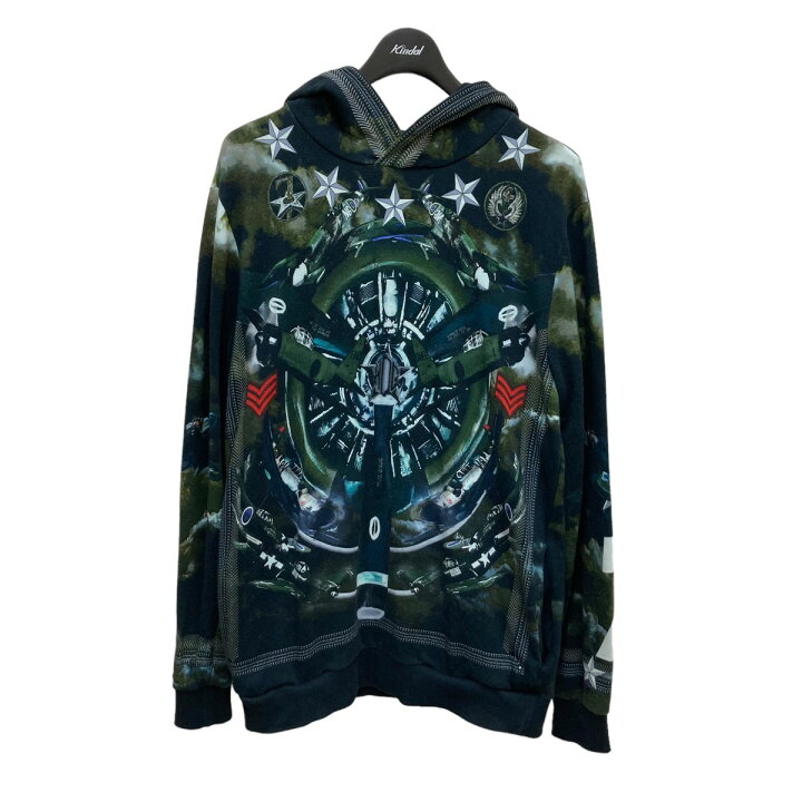 楽天市場】【中古】GIVENCHY 戦闘機パーカー 13S7318668 ブラック 
