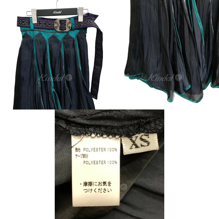 hazama 運命開花のフレアスカートwhite xs - フレアスカート