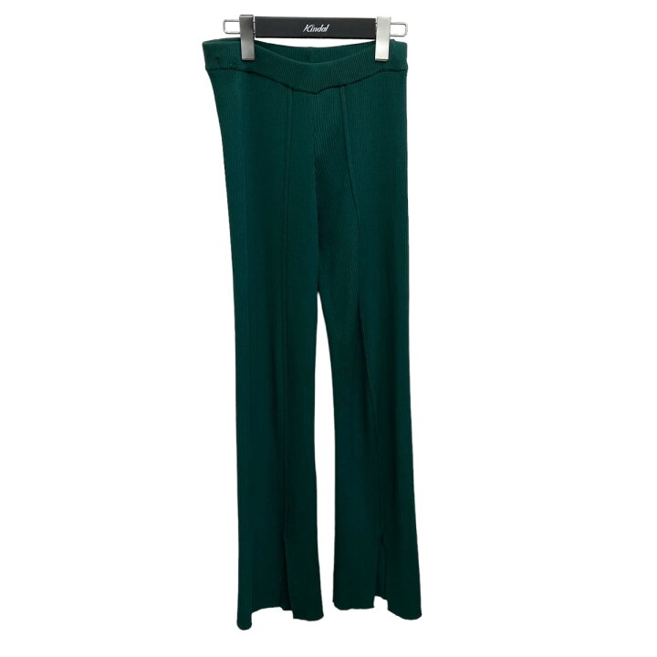 楽天市場】【中古】soduk ニットパンツ 0420030507 グリーン サイズ 