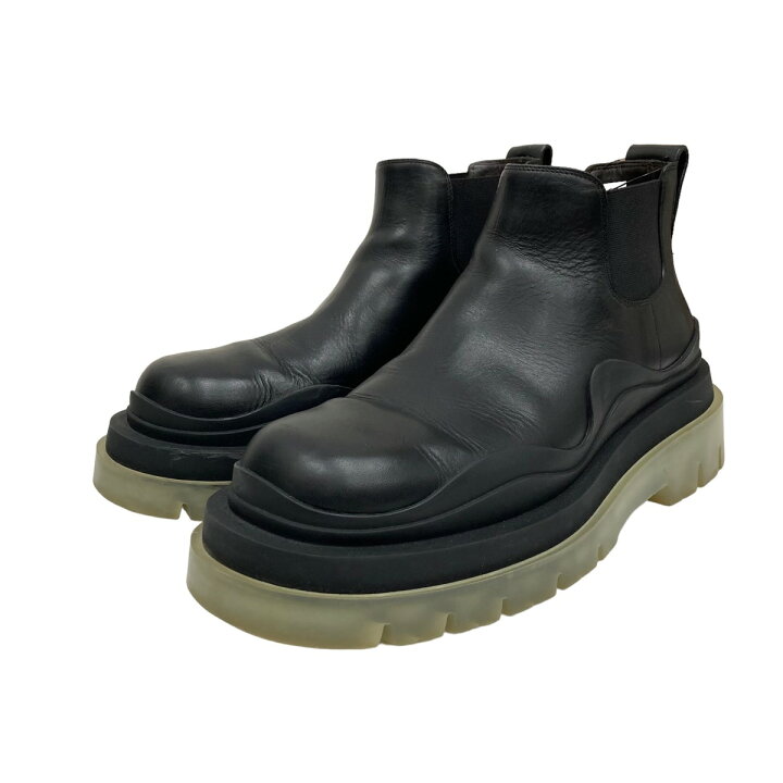 楽天市場】【中古】BOTTEGA VENETA タイヤアンクルチェルシーブーツ 